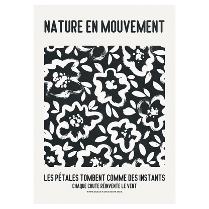 Nature En Mouvement - Flux Bleue Vague Flow
