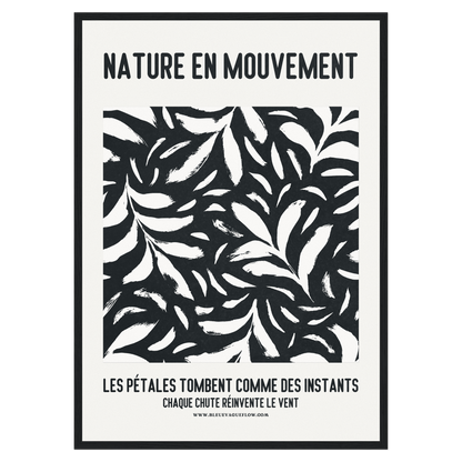 Nature En Mouvement - Lueur Bleue Vague Flow