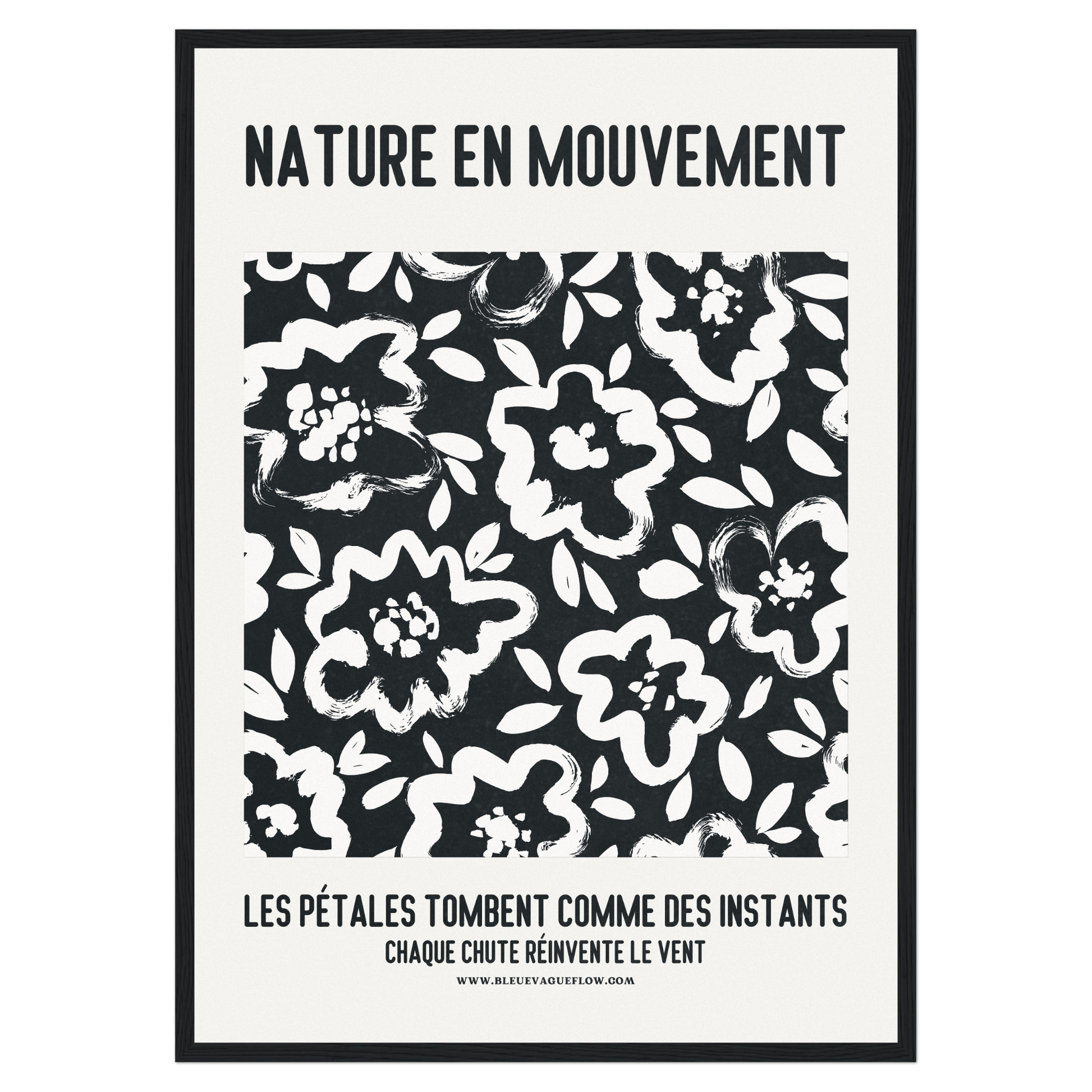 Nature En Mouvement - Flux Bleue Vague Flow