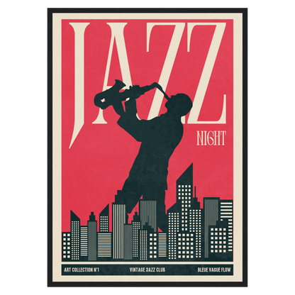 Jazz Night - Art Collection No1 (Saxophone)