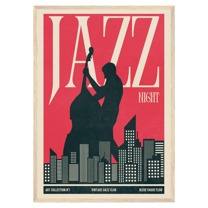 Jazz Night - Art Collection No1 (Contrebasse)