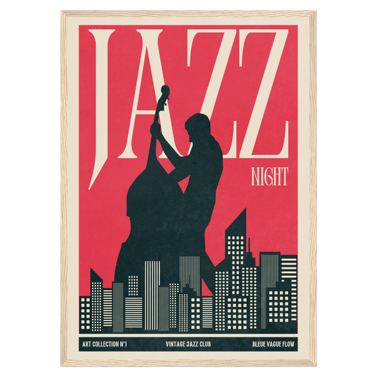Jazz Night - Art Collection No. 1 (Double Bass)