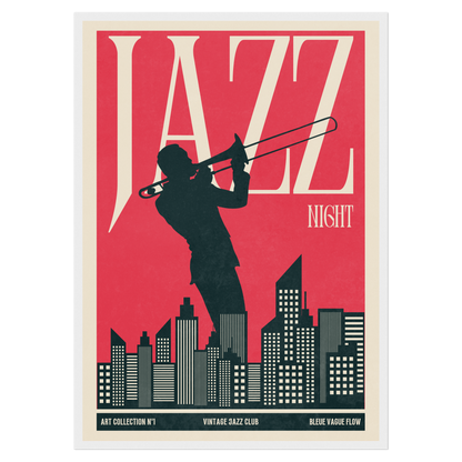 Jazz Night - Art Collection No1 (Trombone)