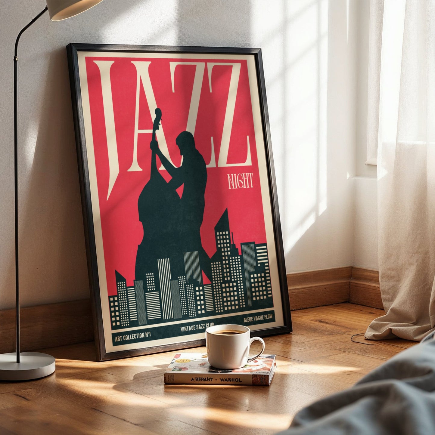 Jazz Night - Art Collection No1 (Contrebasse)