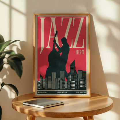 Jazz Night - Art Collection No1 (Contrebasse)