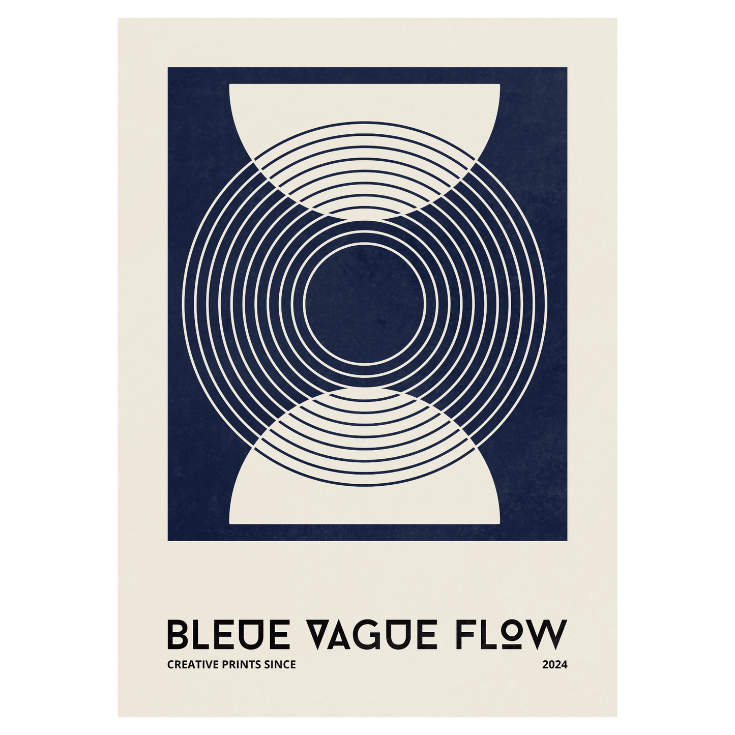 Bauhaus - Rond Central - Bleue Vague Flow
