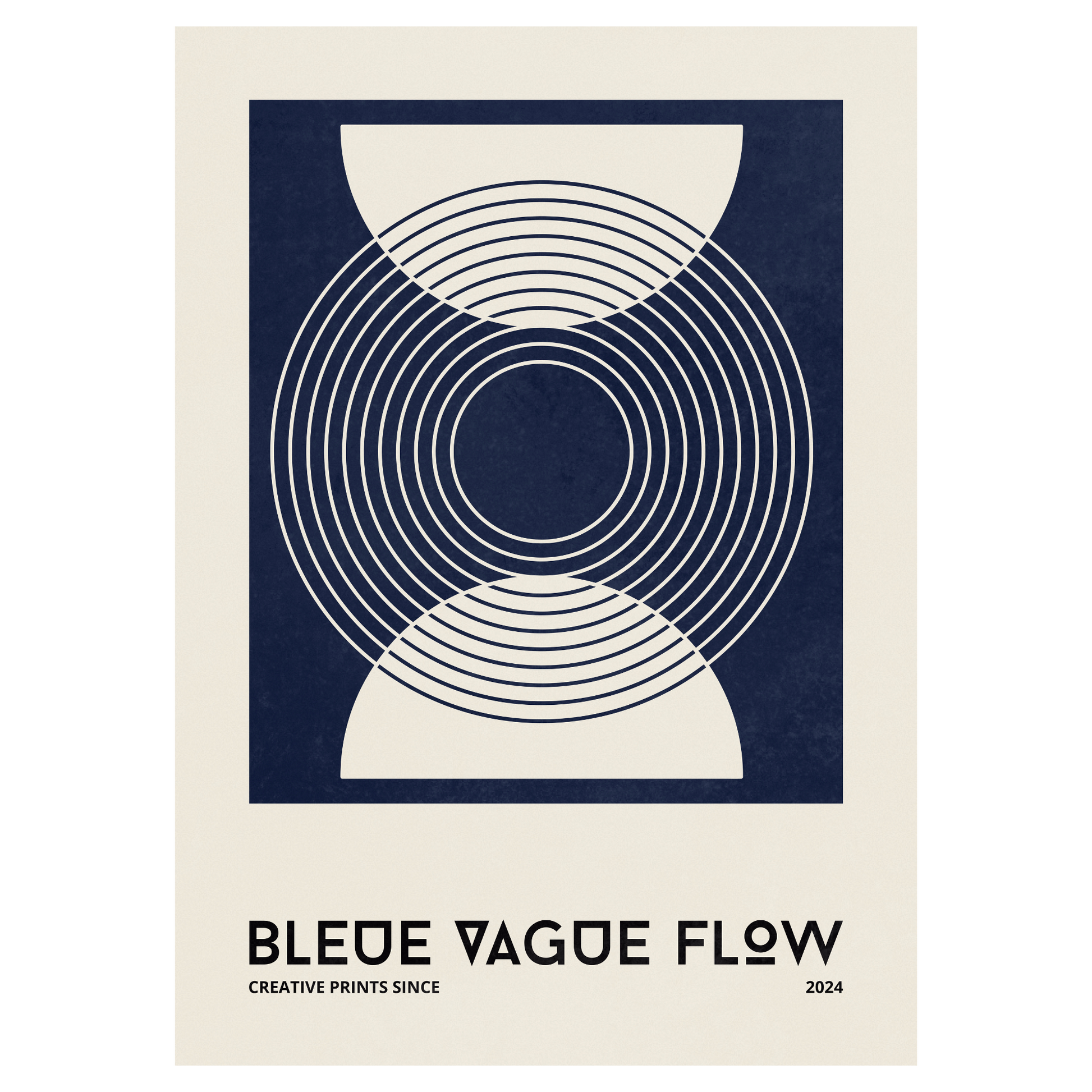 Bauhaus - Rond Central - Bleue Vague Flow