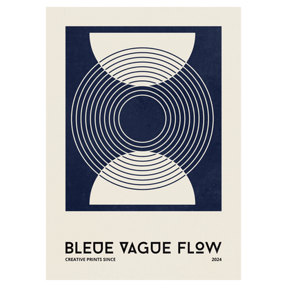 Bauhaus - Rond Central - Bleue Vague Flow