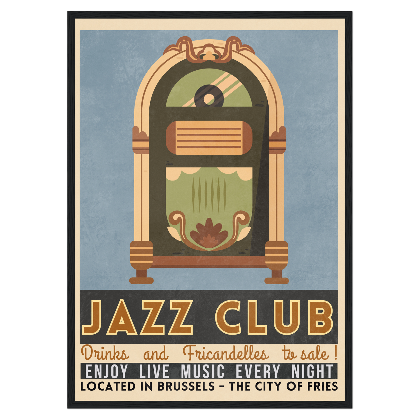 Jazz Club - Jukebox Bleue Vague Flow