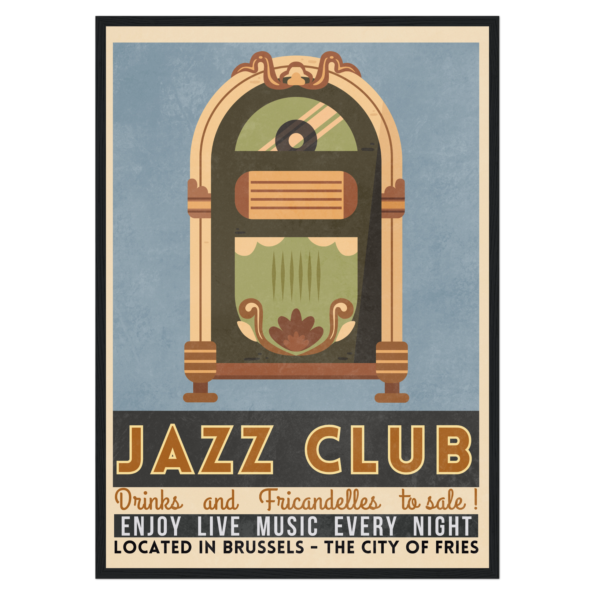Jazz Club - Jukebox Bleue Vague Flow