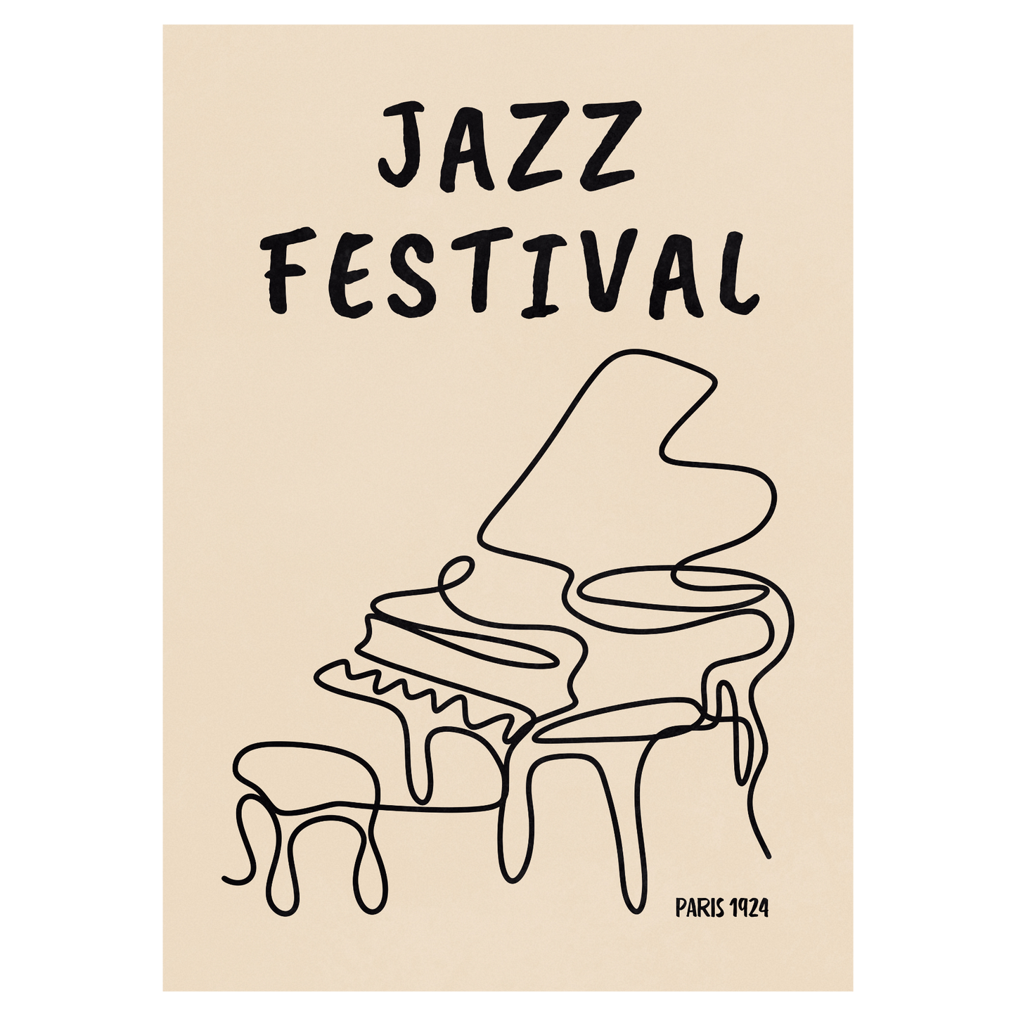 Jazz Festival Paris - Piano Bleue Vague Flow
