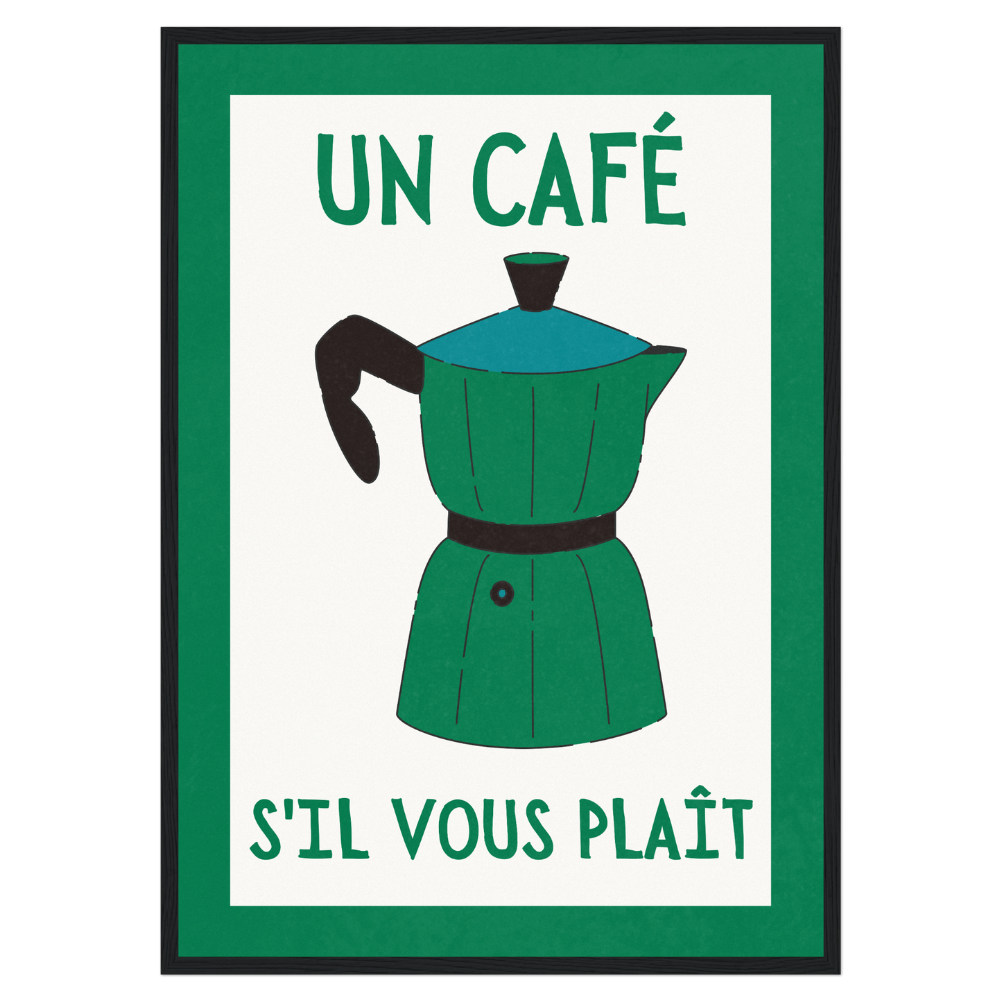 Coffee SVP - Vert Bleue Vague Flow