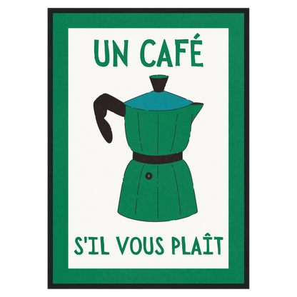 Coffee SVP - Vert Bleue Vague Flow