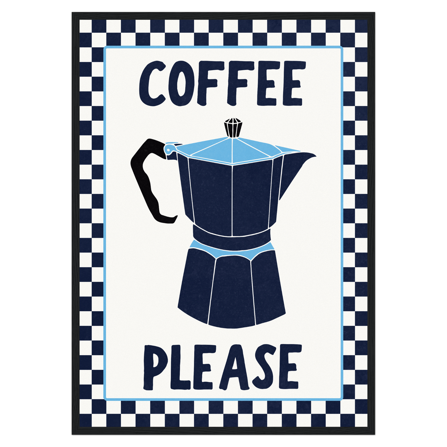 Coffee Please - Blue Bleue Vague Flow