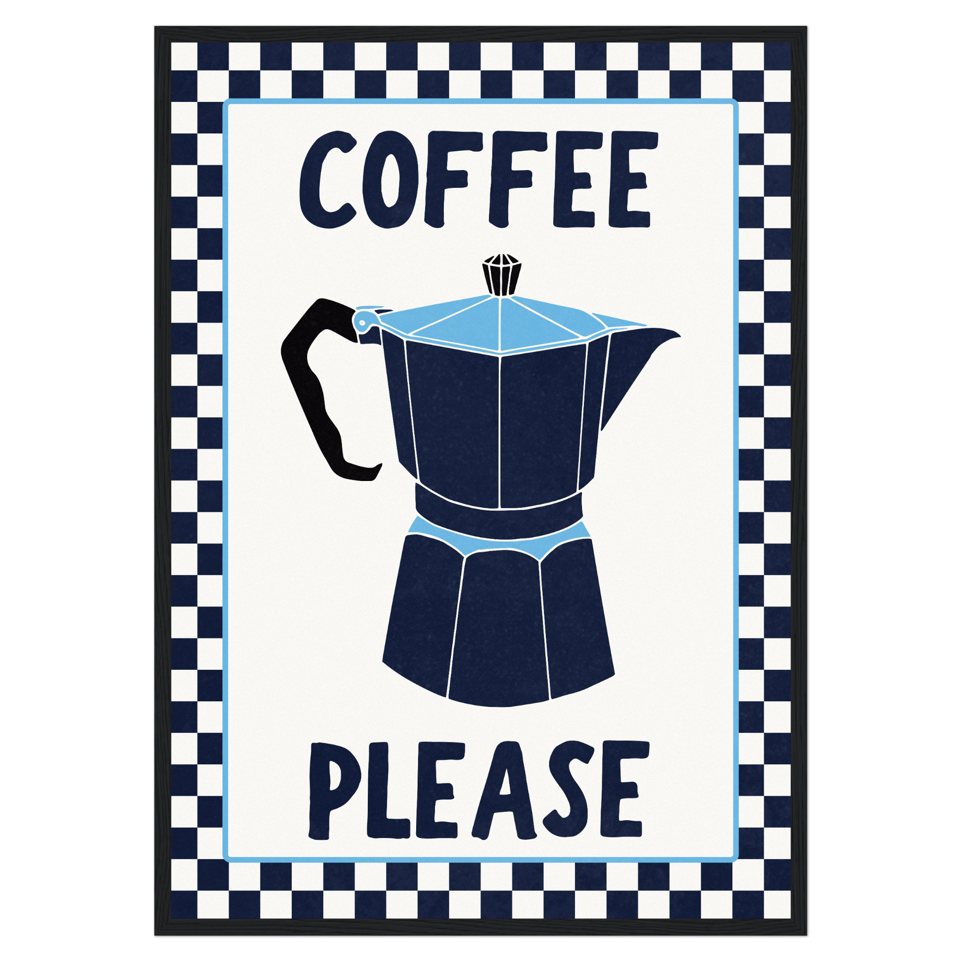Coffee Please - Blue Bleue Vague Flow