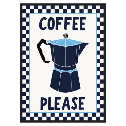Coffee Please - Blue Bleue Vague Flow