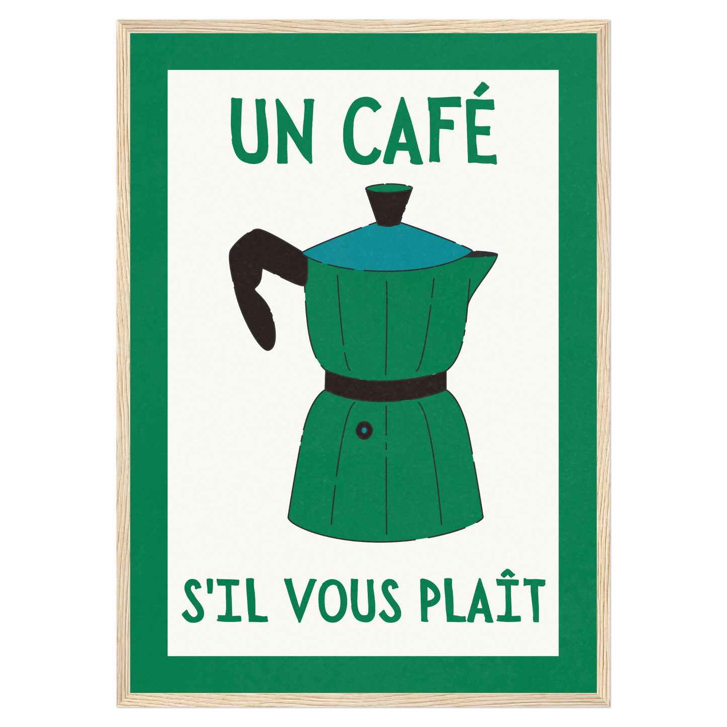 Coffee SVP - Vert Bleue Vague Flow