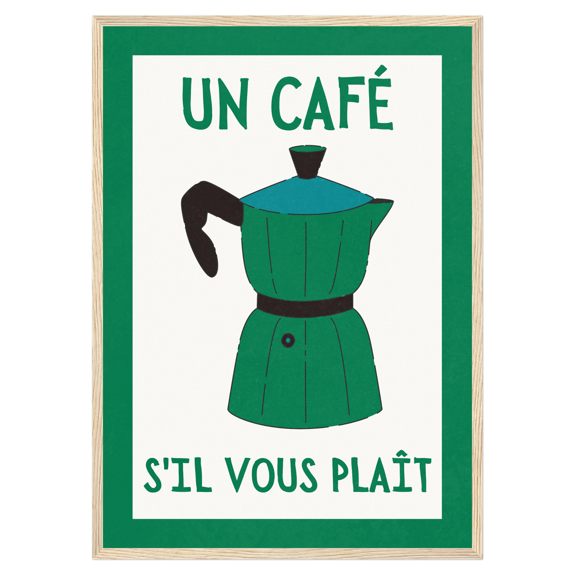 Coffee SVP - Vert Bleue Vague Flow