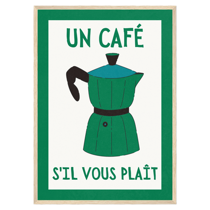 Coffee SVP - Vert Bleue Vague Flow