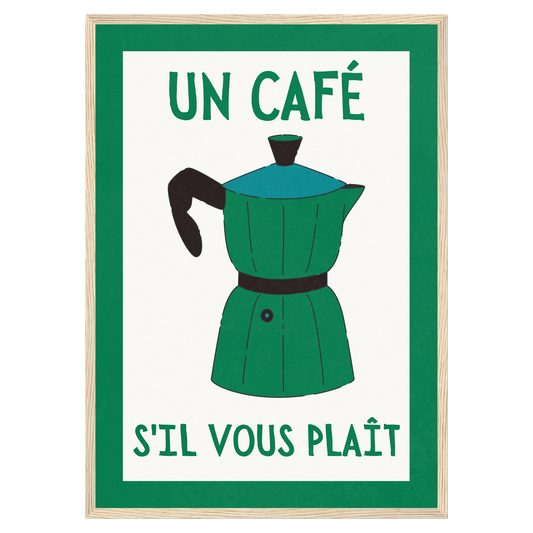 Coffee SVP - Vert Bleue Vague Flow