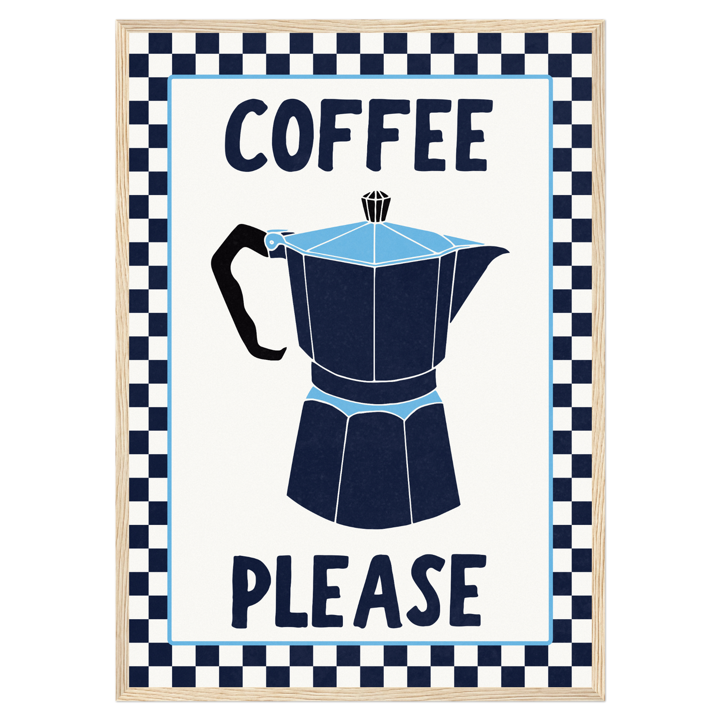 Coffee Please - Blue Bleue Vague Flow