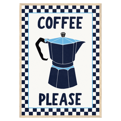 Coffee Please - Blue Bleue Vague Flow