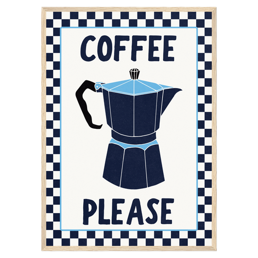 Coffee Please - Blue Bleue Vague Flow