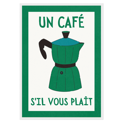 Coffee SVP - Vert Bleue Vague Flow