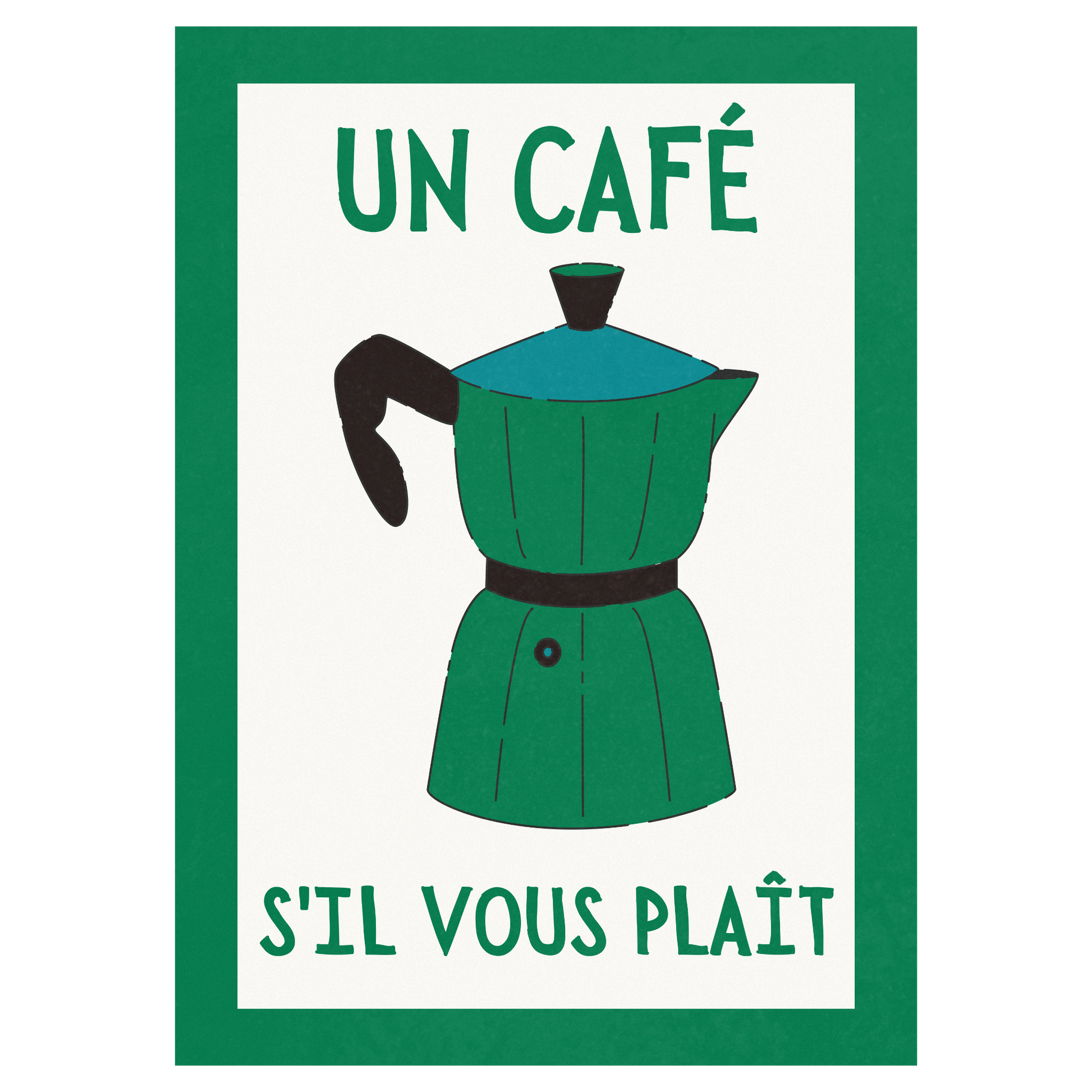 Coffee SVP - Vert Bleue Vague Flow