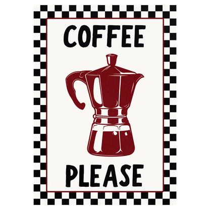 Coffee Please - Red Bleue Vague Flow