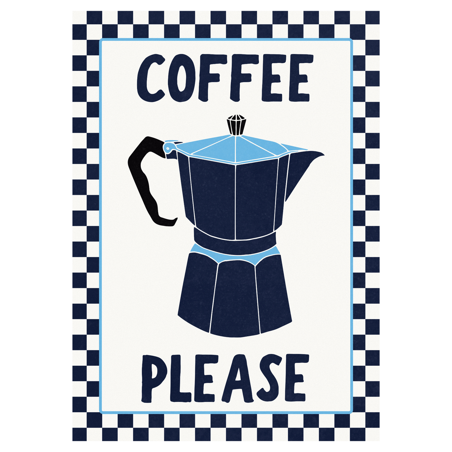 Coffee Please - Blue Bleue Vague Flow
