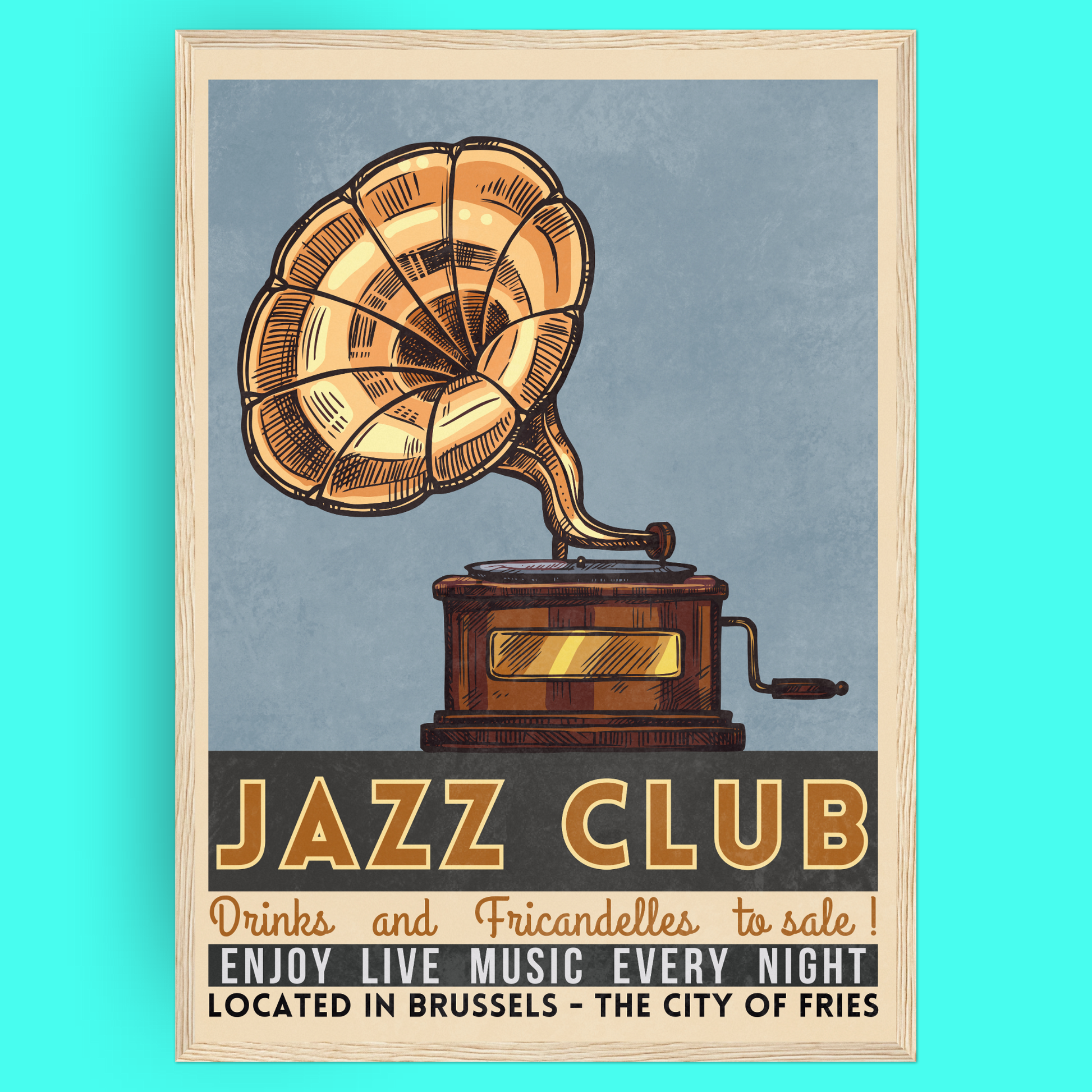 Jazz Club - Turntable Bleue Vague Flow
