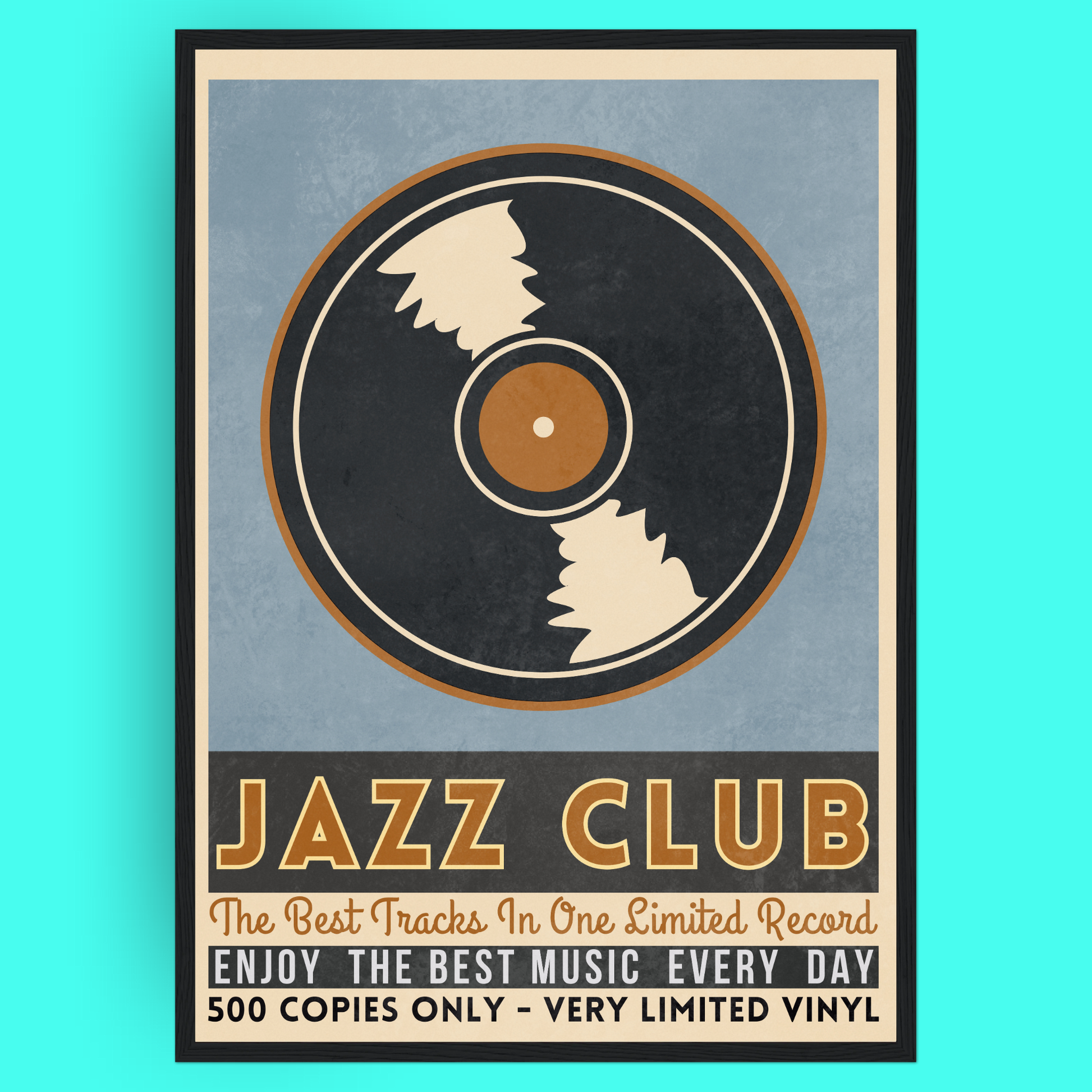 Jazz Club - Vinyl Record Bleue Vague Flow