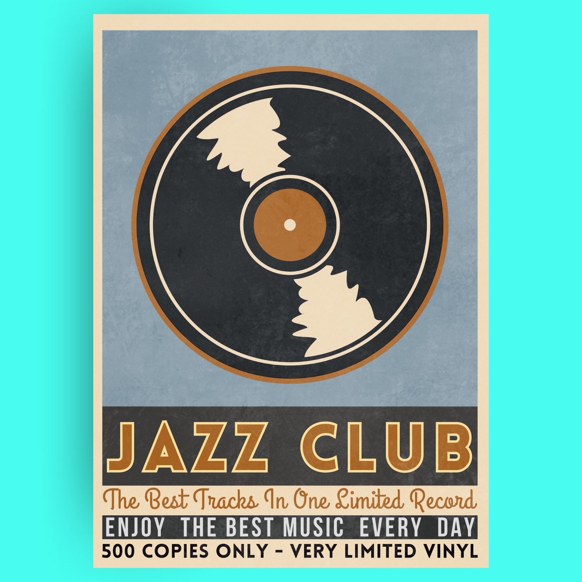 Jazz Club - Vinyl Record Bleue Vague Flow