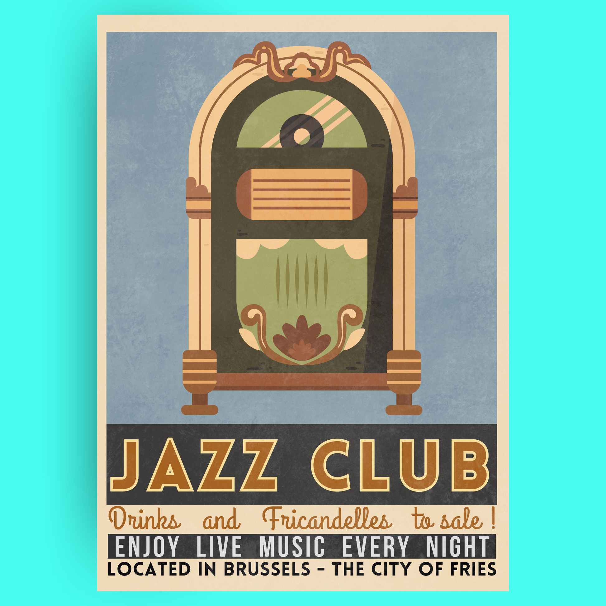 Jazz Club - Jukebox Bleue Vague Flow