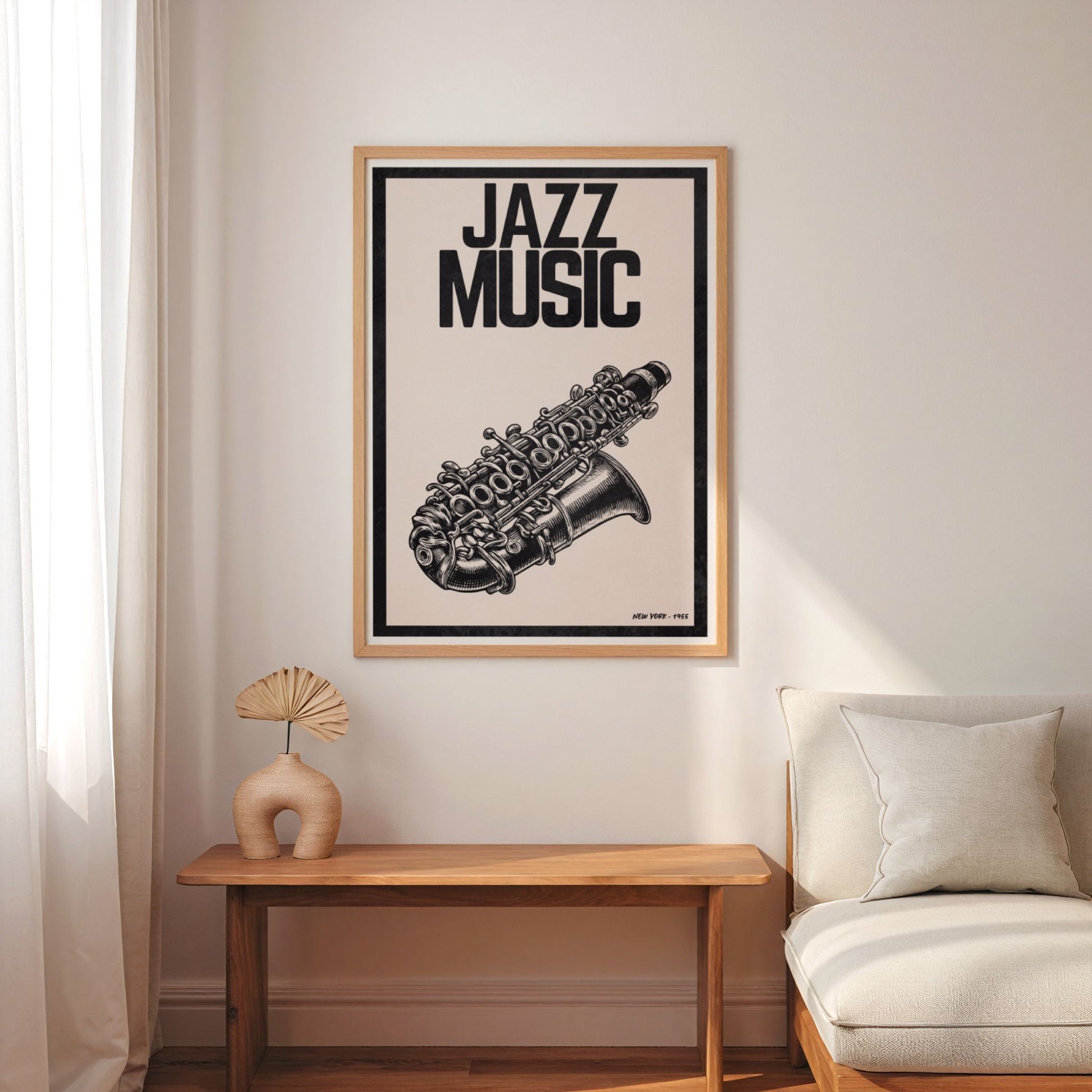 Jazz Music - Sax Bleue Vague Flow