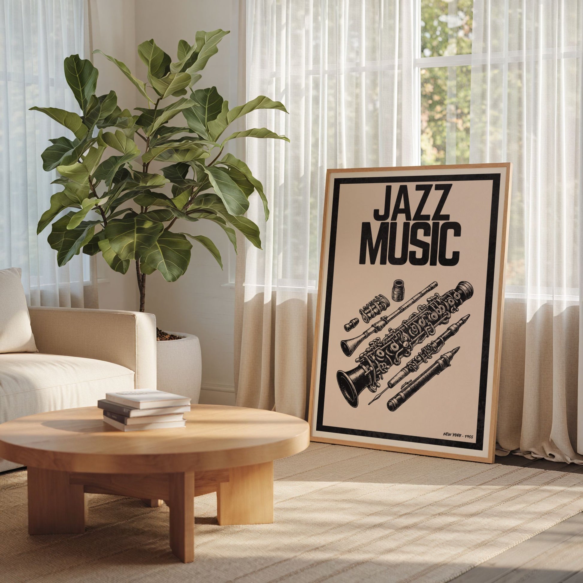 Jazz Music - Clarinet Bleue Vague Flow