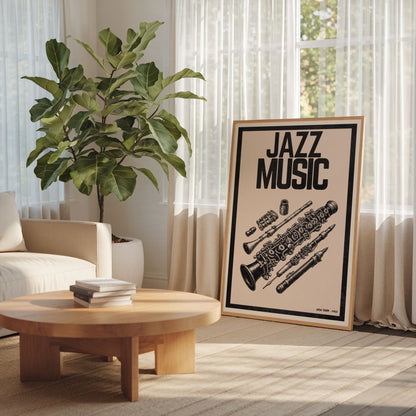 Jazz Music - Clarinet Bleue Vague Flow