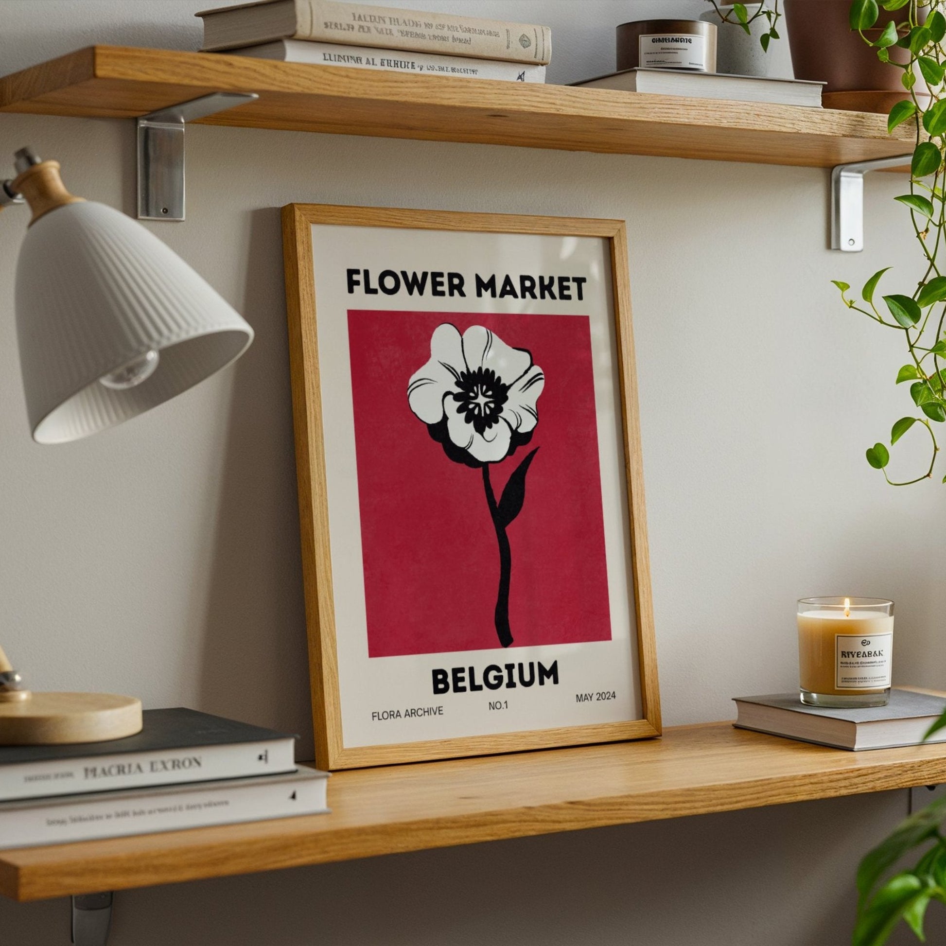 Flower Market - Belgium Bleue Vague Flow