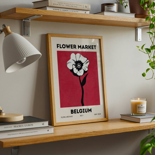 Flower Market - Belgium Bleue Vague Flow