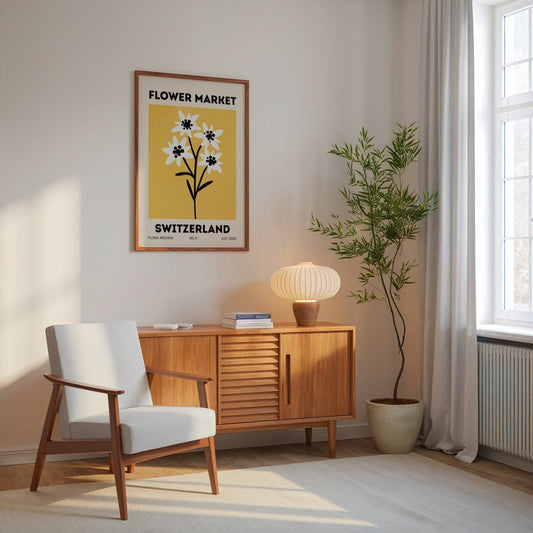 Flower Market - Switzerland Bleue Vague Flow