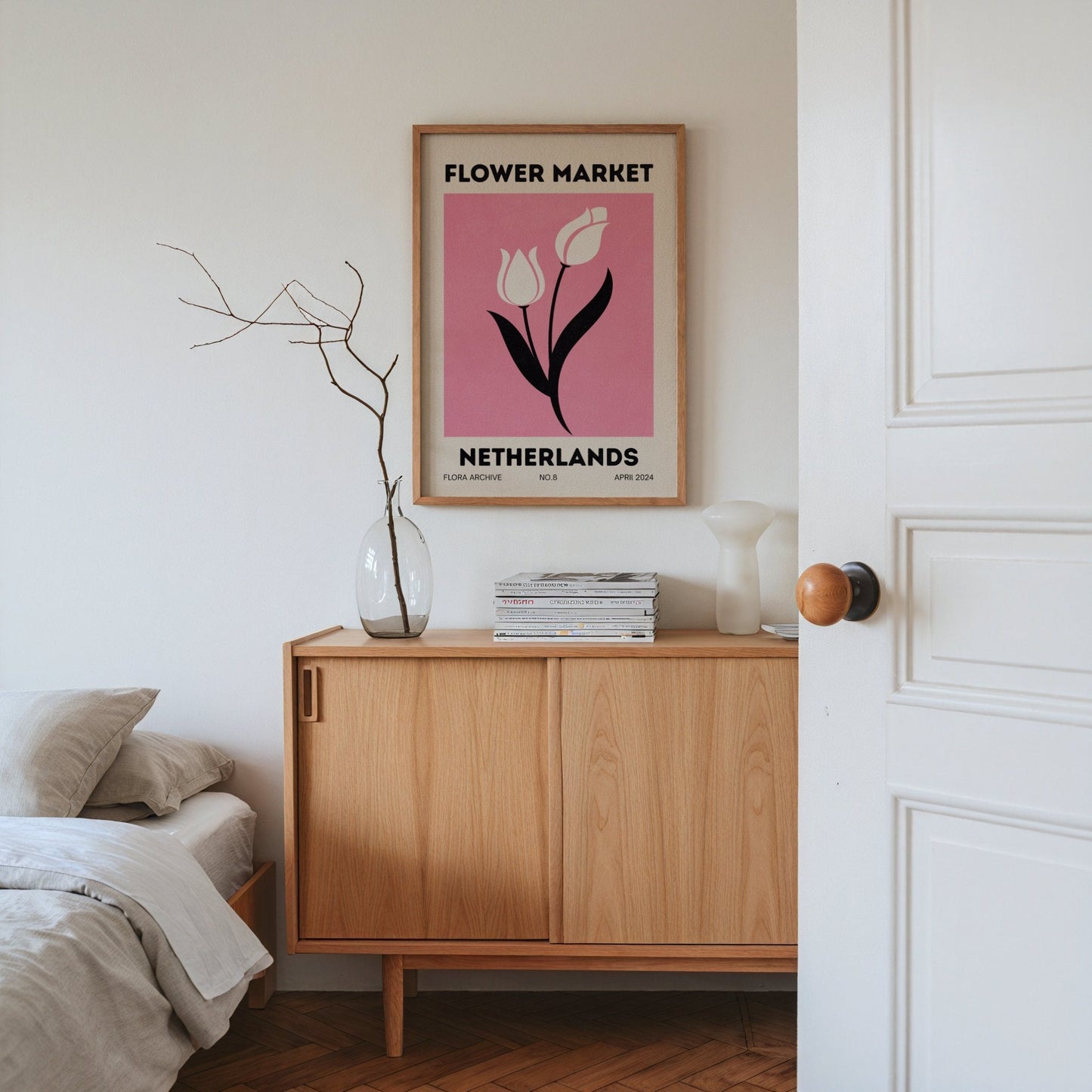 Flower Market - Netherlands Bleue Vague Flow