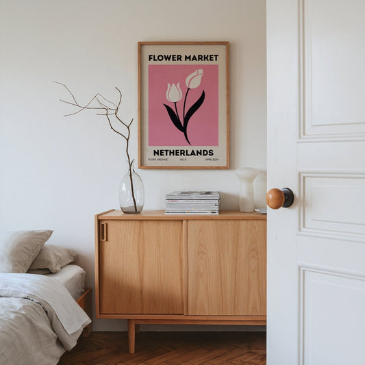 Flower Market - Netherlands Bleue Vague Flow