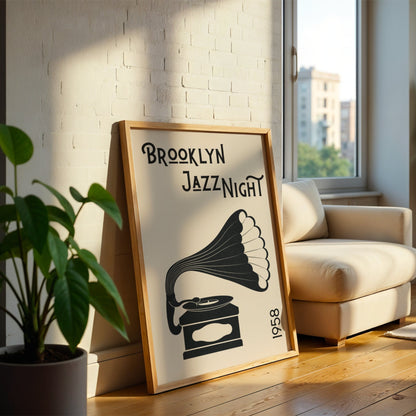 Brooklyn Jazz Night - Old Gramophone Bleue Vague Flow