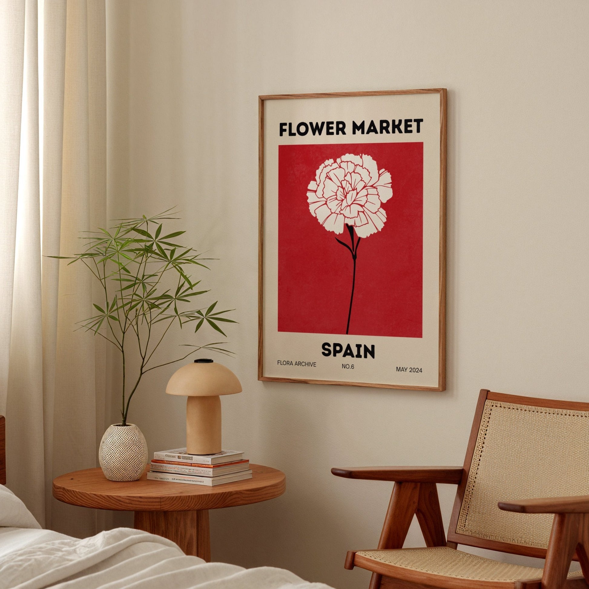 Flower Market - Spain Bleue Vague Flow